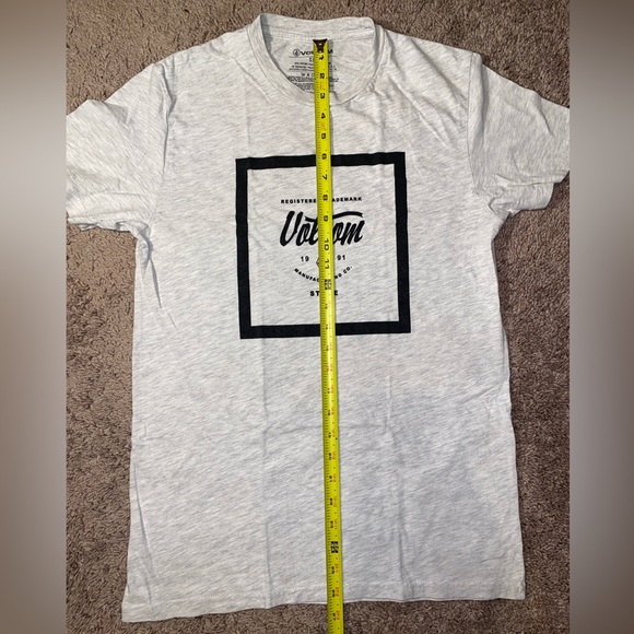 Vintage 90s 80s Volcom Classic Throwback Adult Mens Size Small Skater Logo Tee - Picture 6 of 10